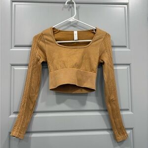 Aerie Offline Cropped Long sleeve